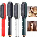 Hair Straightening Brush For Girls Electric Hair Curler Heating Comb And 2 in 1 Styling Tool Hair Comb