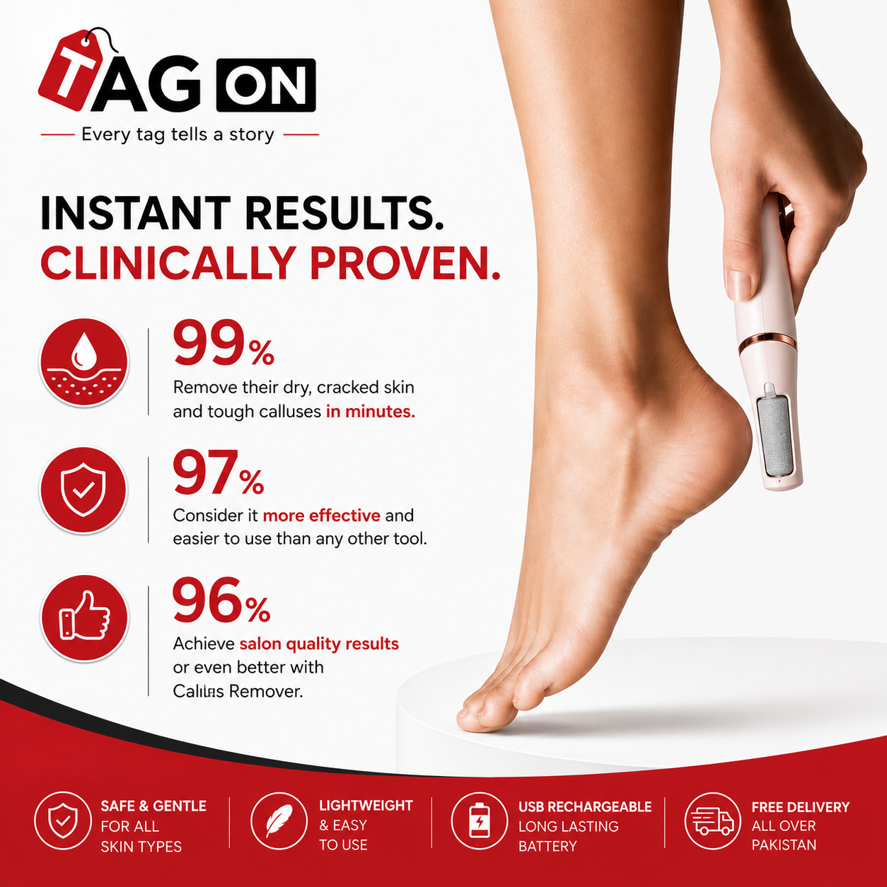 Tag On Callus Remover  (FREE Delivery 🎁)