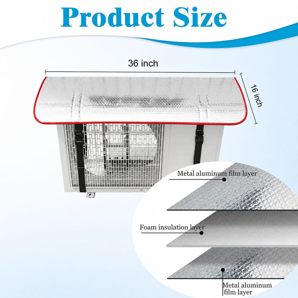 Luxury Outdoor AC Unit Shade Cover
