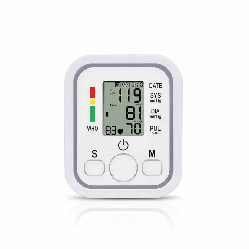 Blood Pressure Monitor Arm Style – Automatic Digital BP Machine for Home Use