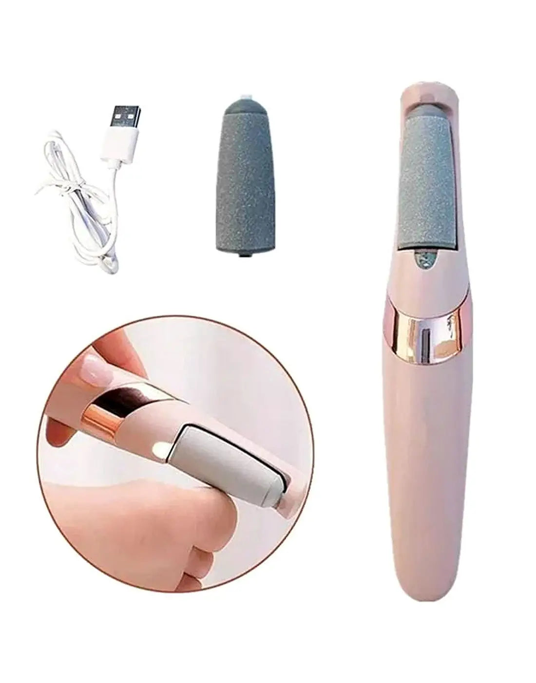 Flawless Electric Foot Callus Remover - Rechargeable and Washable Tool
