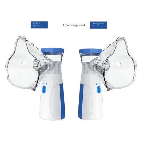 Portable   Mesh   Nebulizer   Machine   JSL-W302   with   Masks   &   Mini   Inhaler   for   Kids   &   Adults